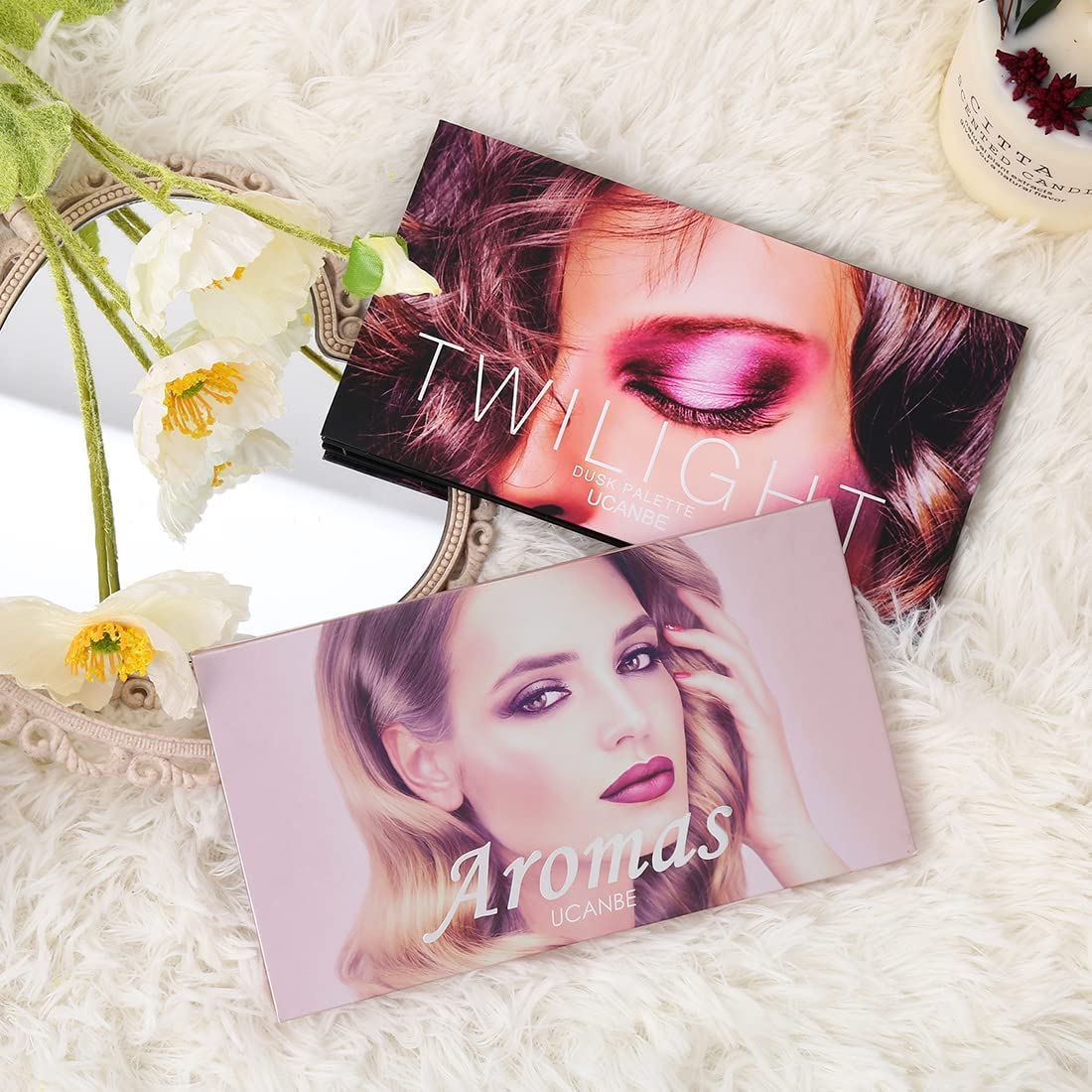 UCANBE Aromas: paleta frontal con acabado aterciopelado.