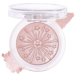 UCANBE Baked Blush 05 Champagne en la cara, tono cálido para un look natural