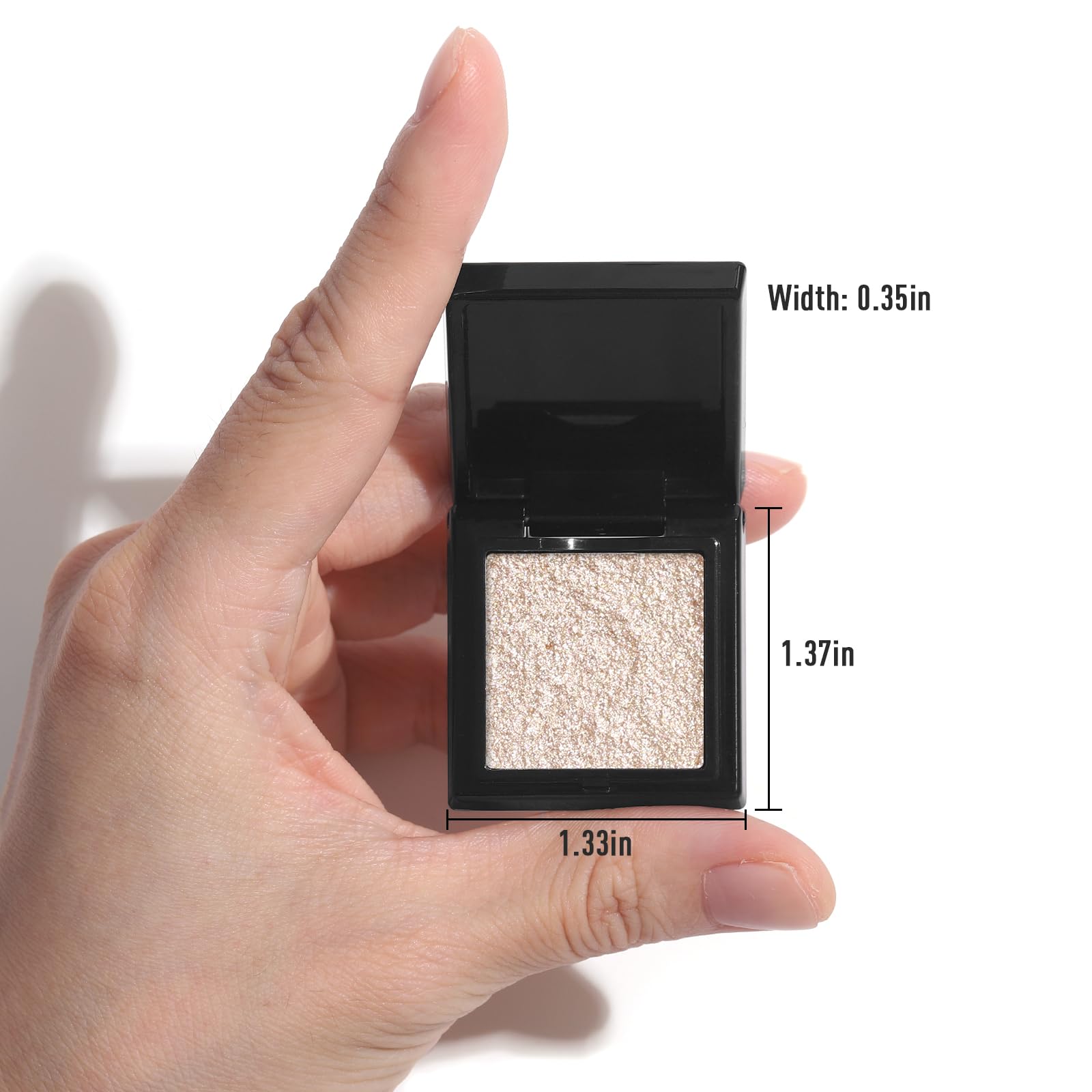 Saturn glitter shade provides high-shine sparkle for festive accents.