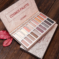 UCANBE Cosmos copper shimmer colors layer over mattes for radiant finishes