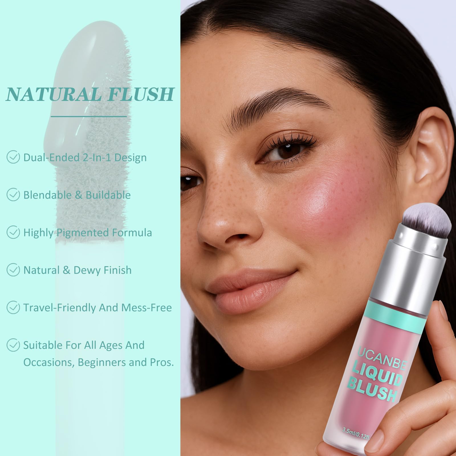 UCANBE Serenade Pink shade for a natural warm glow.