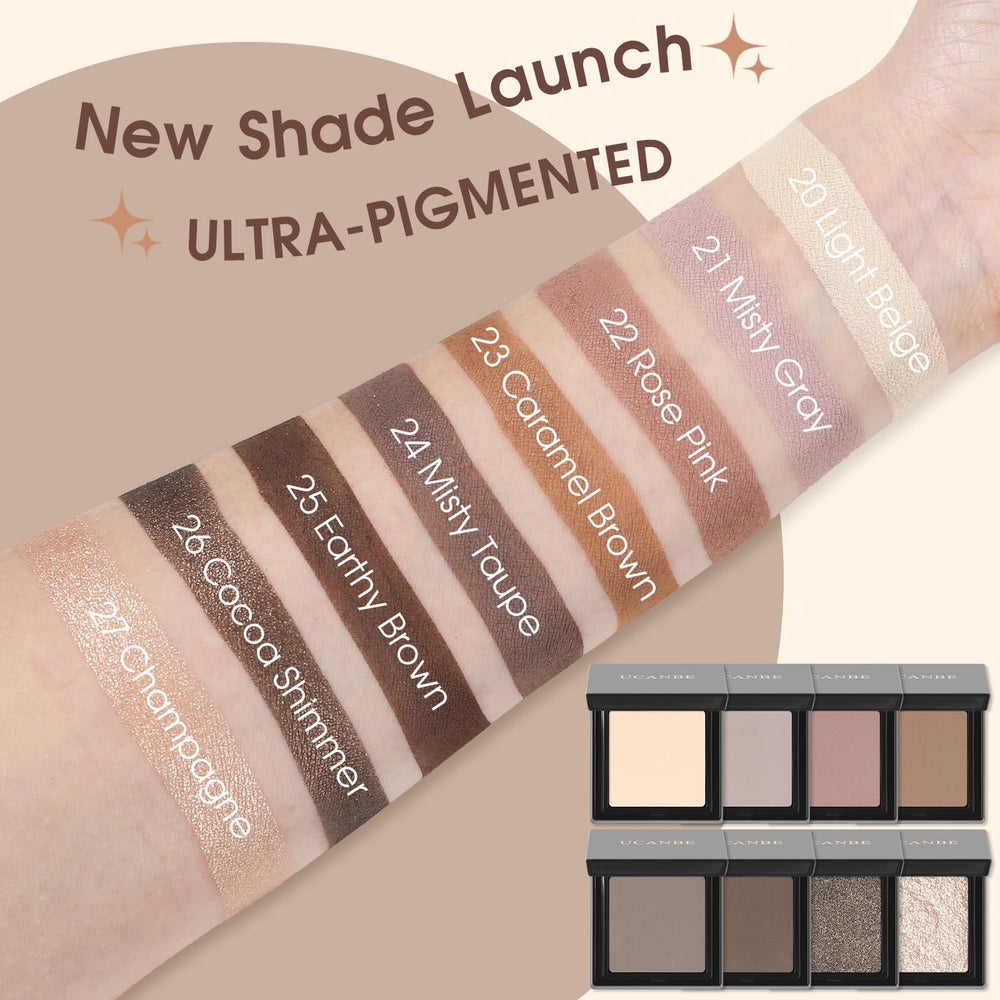 UCANBE Earthy Brown Caramel Brown matte for warm everyday wear.