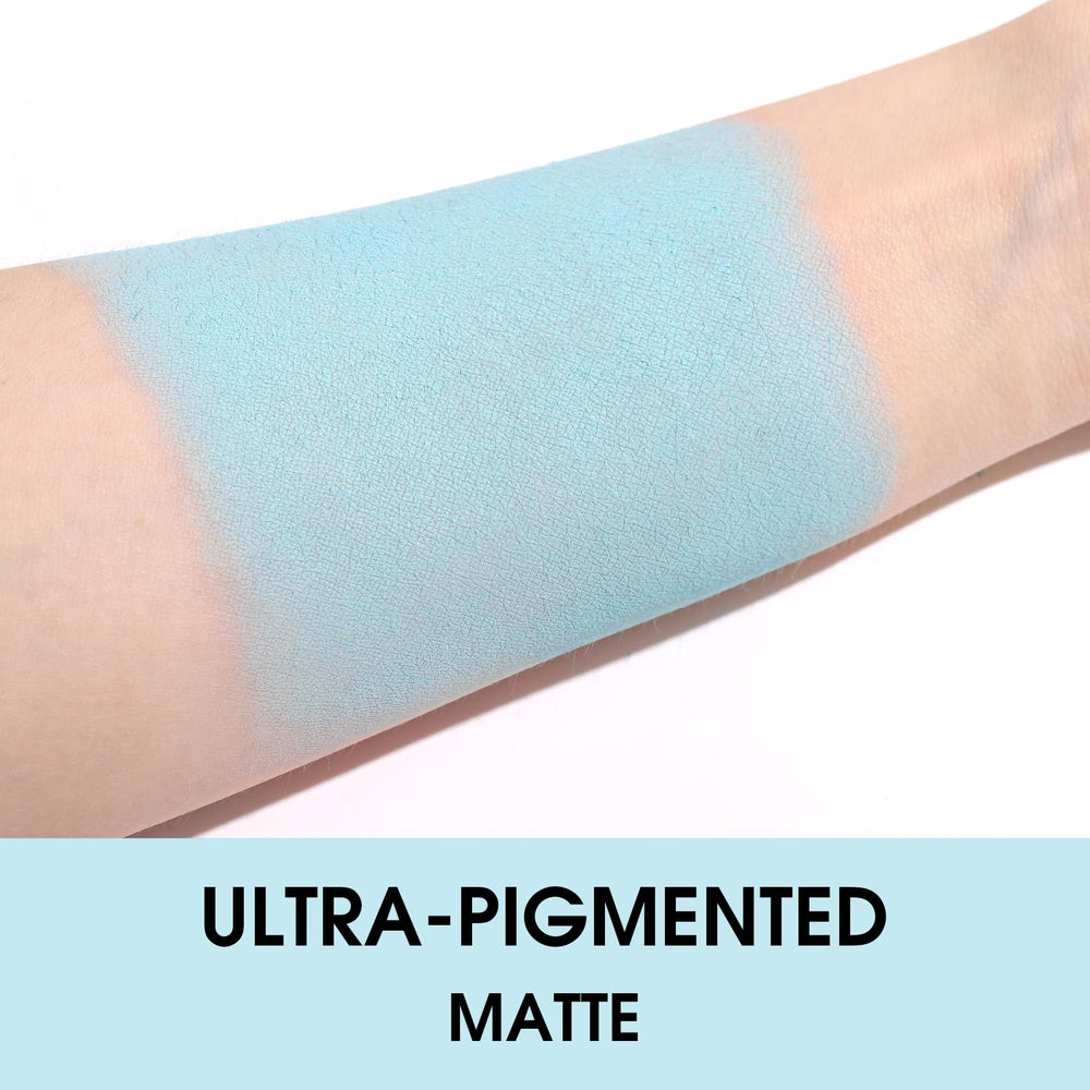 UCANBE Light Blue matte shades provide precise, buildable color for daily looks.