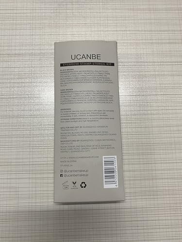 UCANBE look de cejas naturales en segundos con este kit