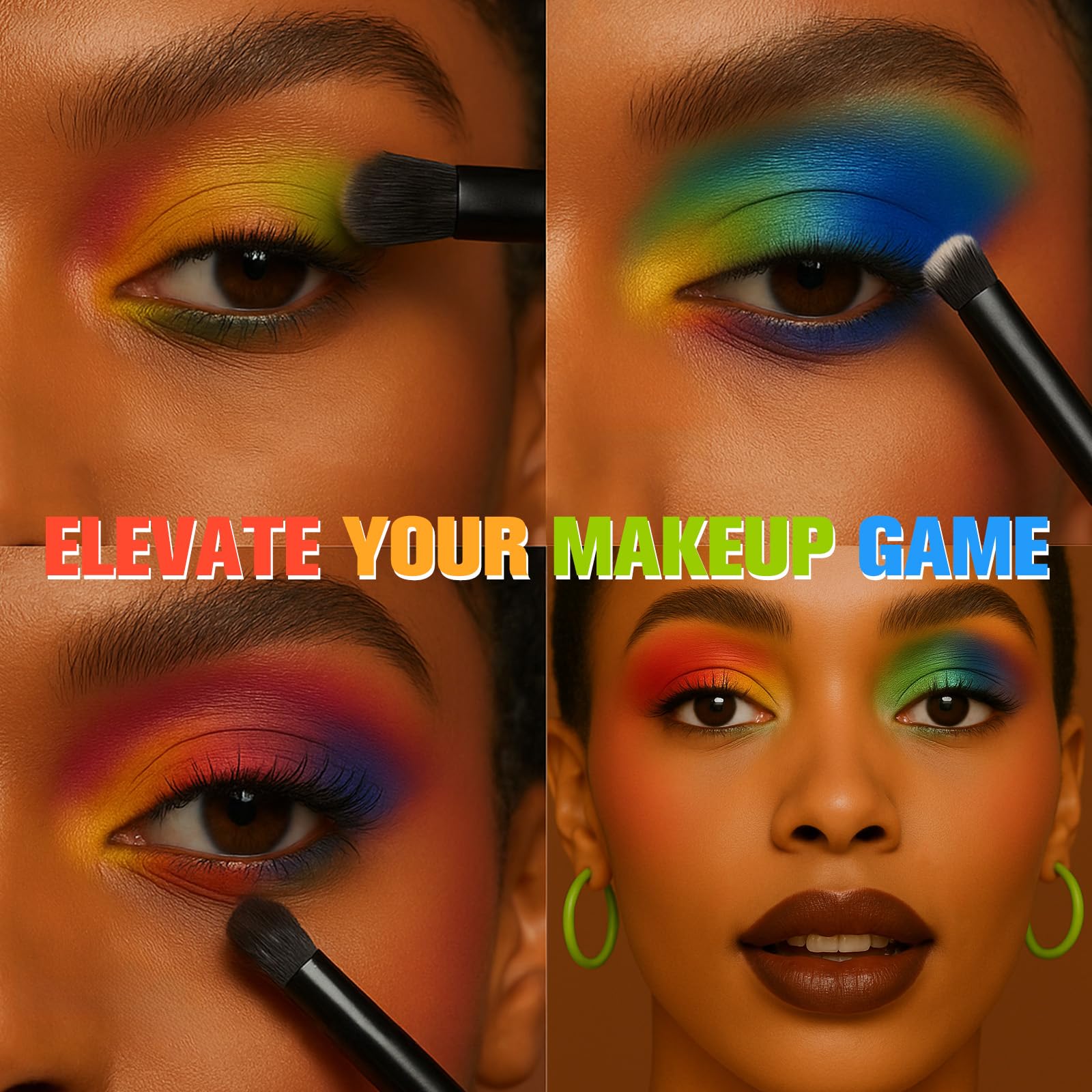 UCANBE Halloween estuche compacto para maquillaje rapido y seguro.