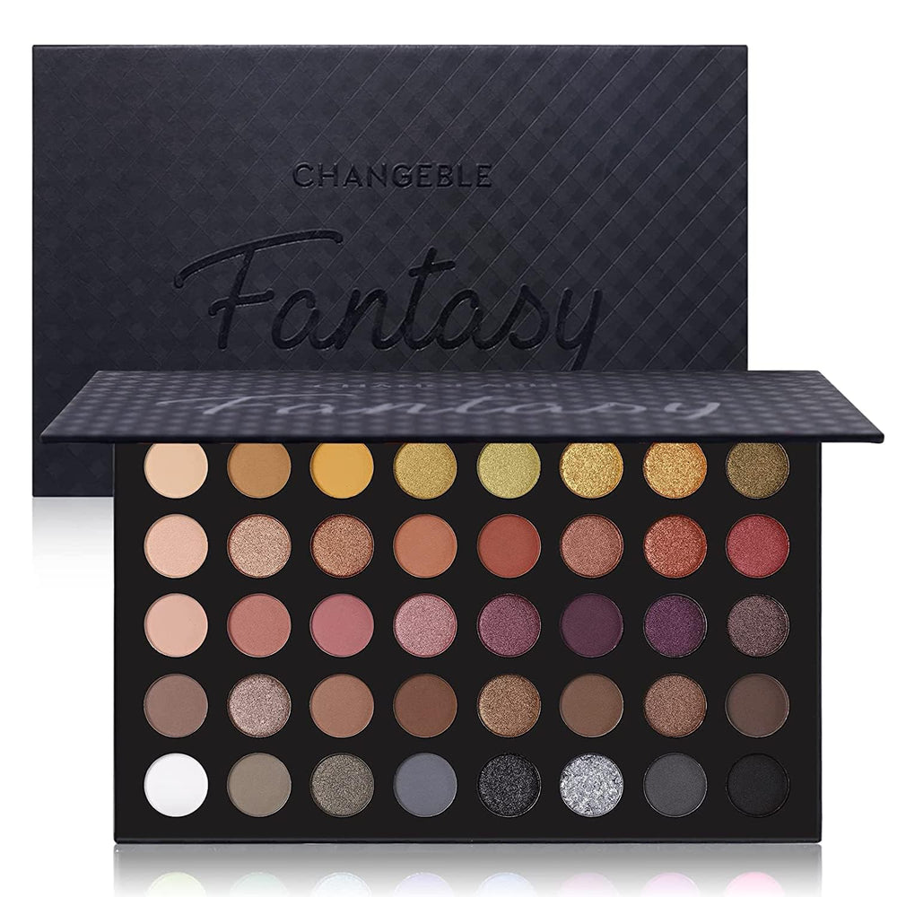 UCANBE Paleta abierta con 40 tonos neutros para looks versátiles.