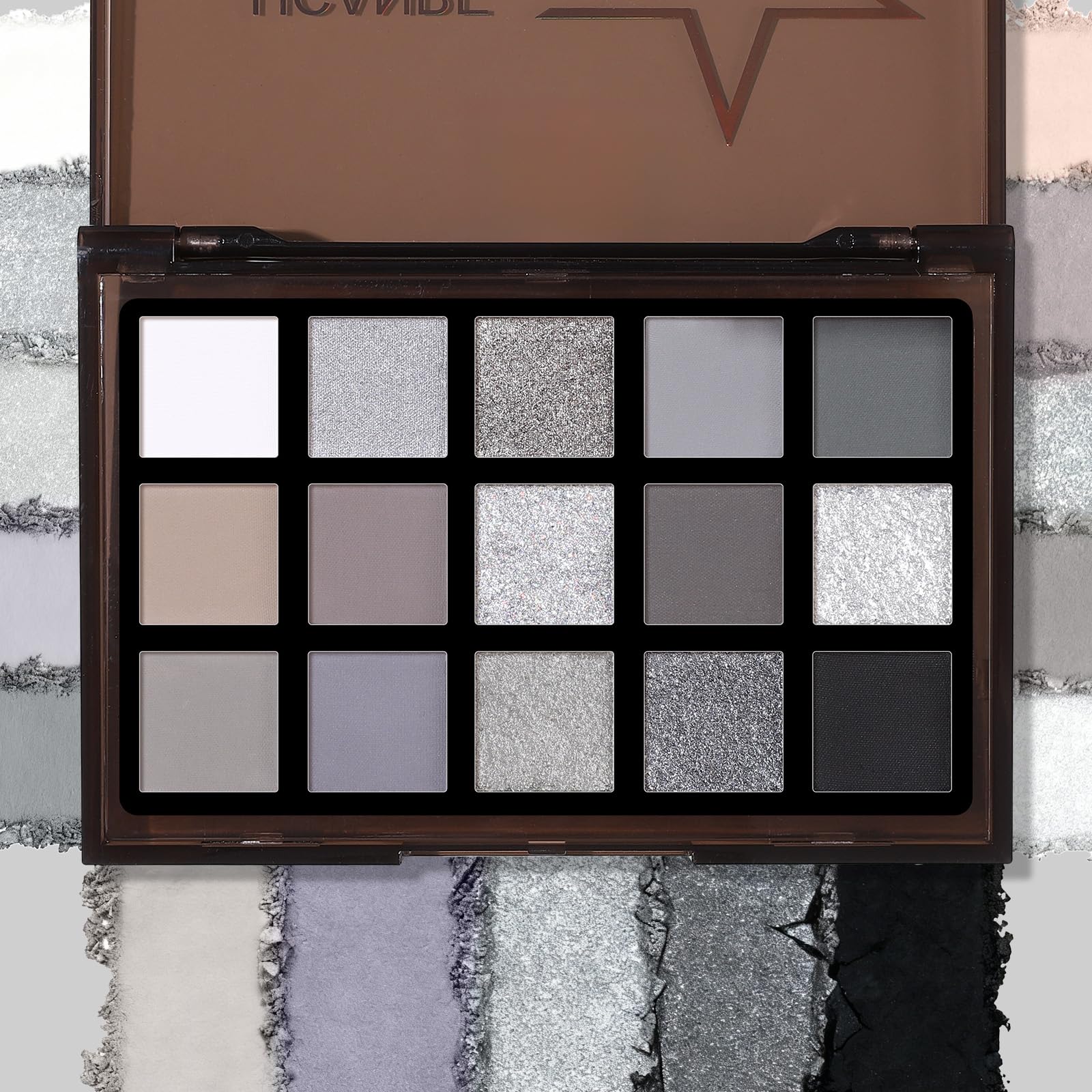 UCANBE Smokey Black: colores fríos con reflejos metalizados para efectos llamativos.