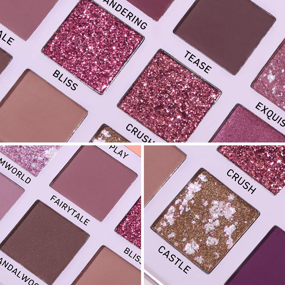 UCANBE palette with mirror packaging ideal for travel