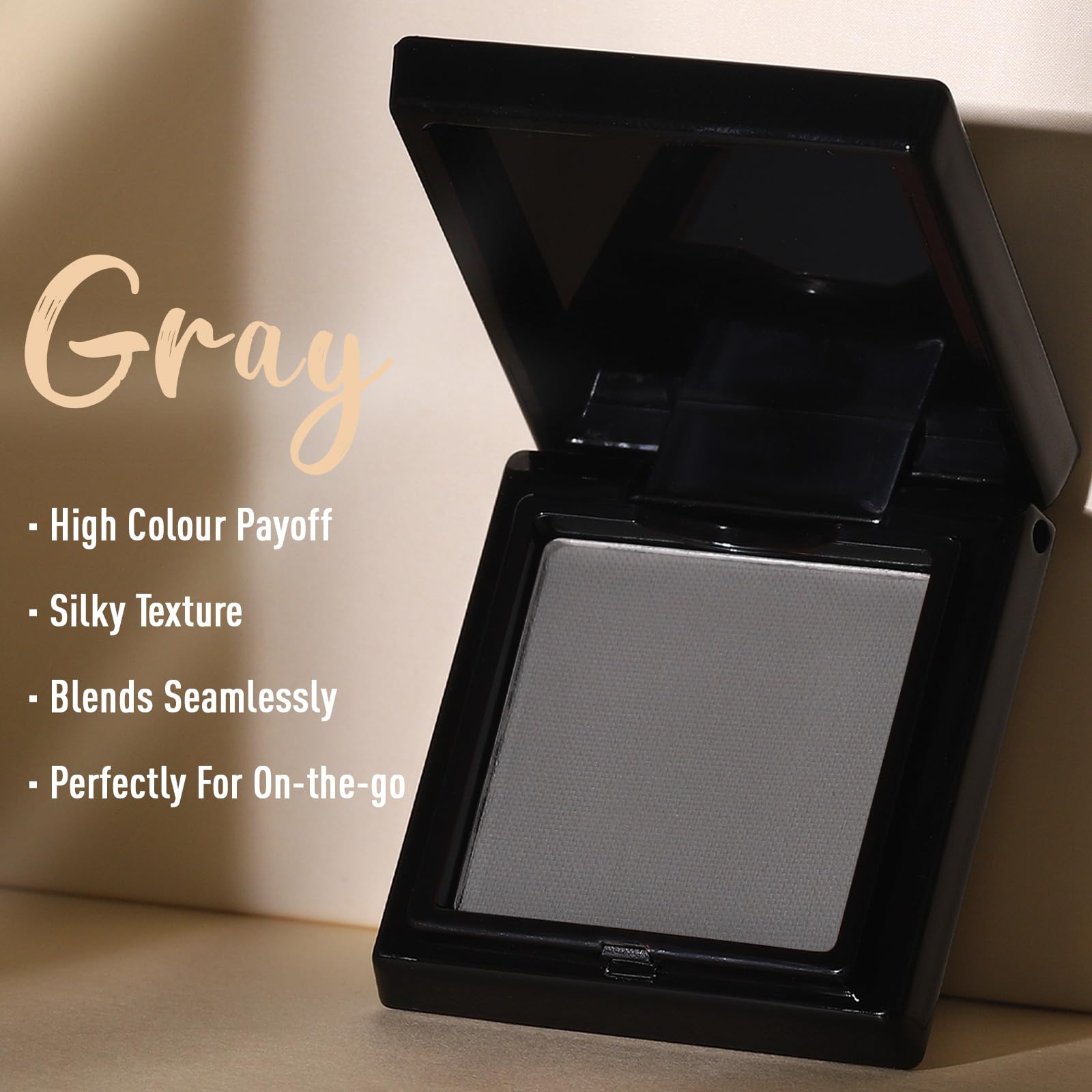 UCANBE Silky smooth, blendable formula enables seamless color application
