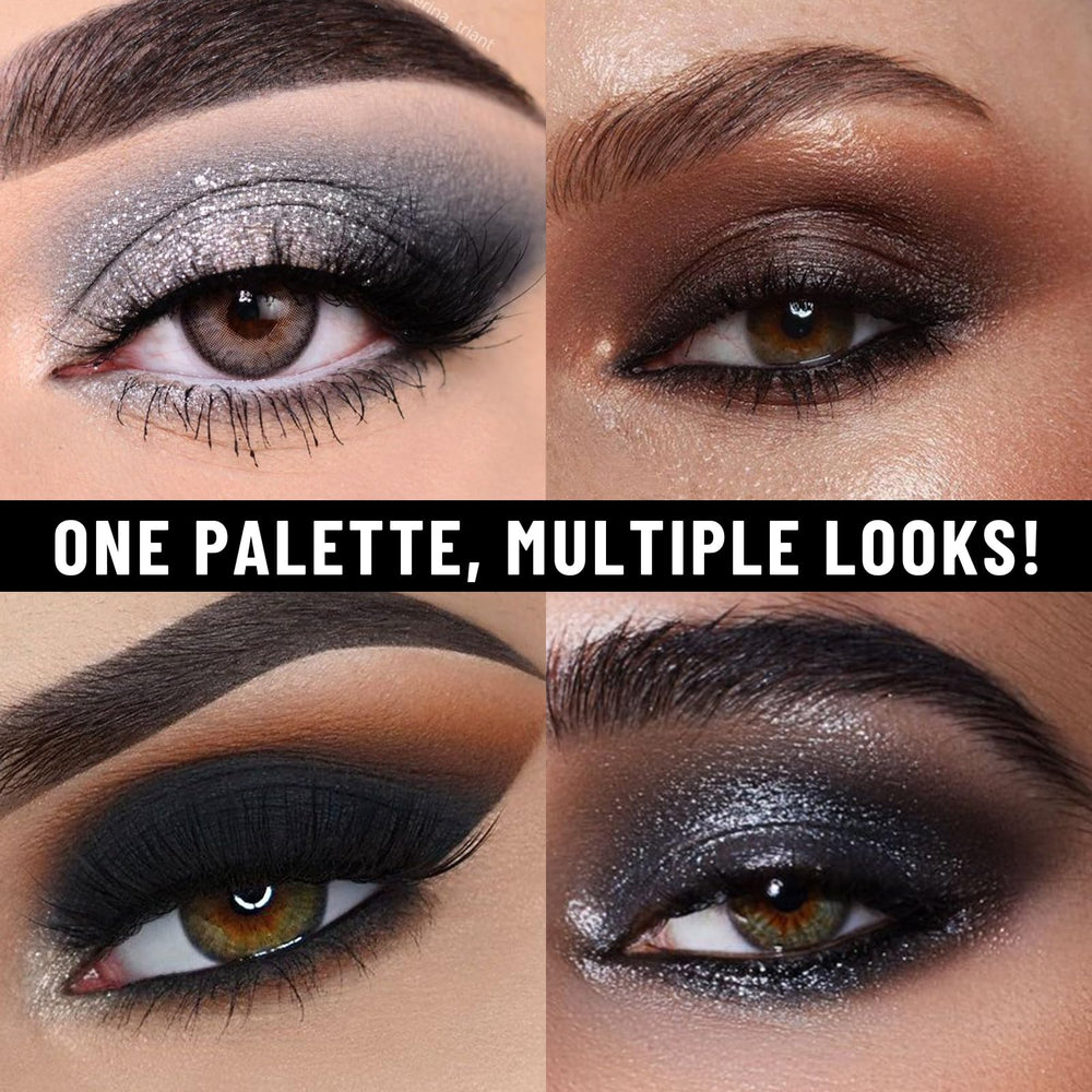 UCANBE Smokey Eyeshadow Palette travel-compact design, ideal for daily use and trips.