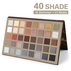 Sombras mate y brillo de UCANBE para acabados versátiles.