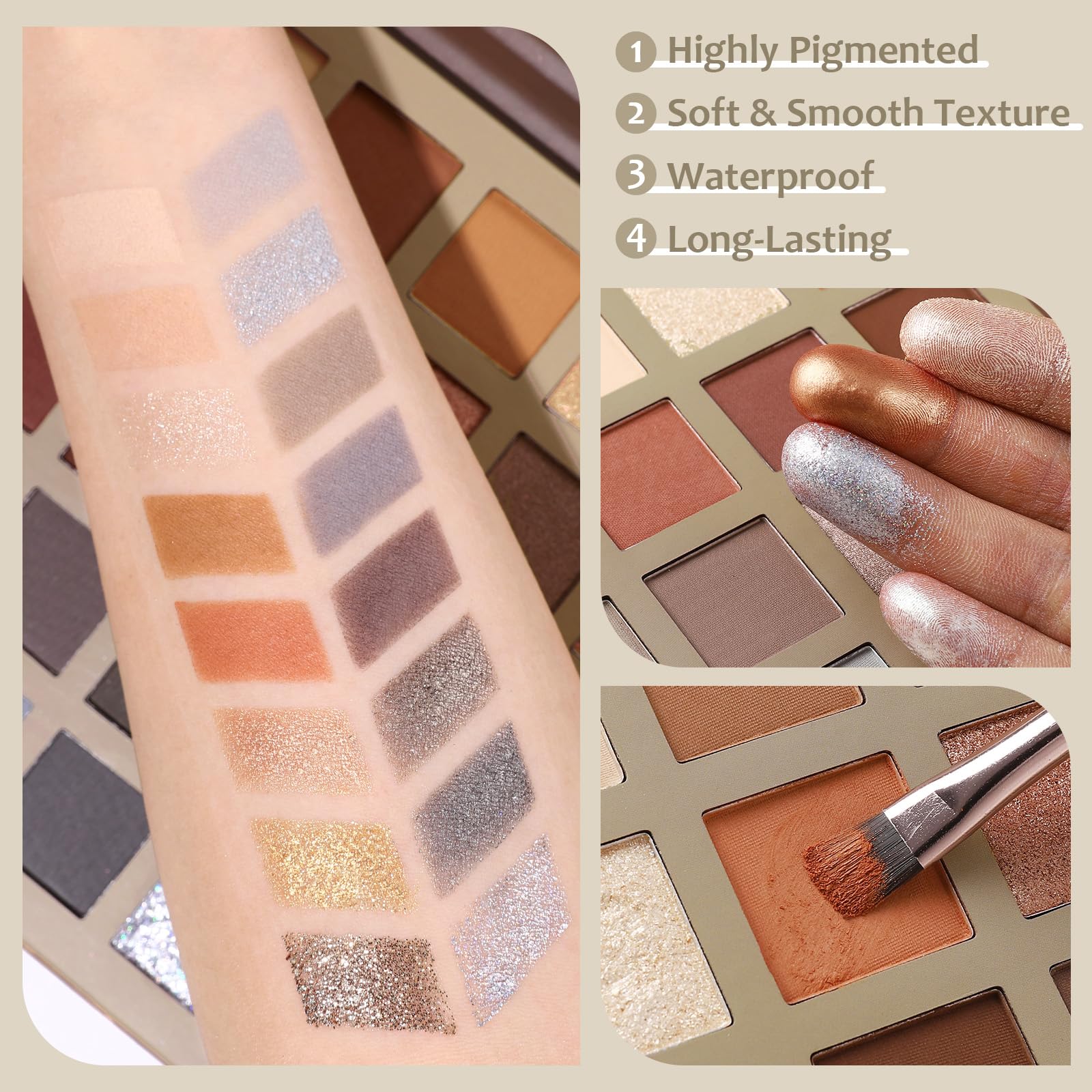 Tonos neutros UCANBE para looks diarios con alta pigmentacion.