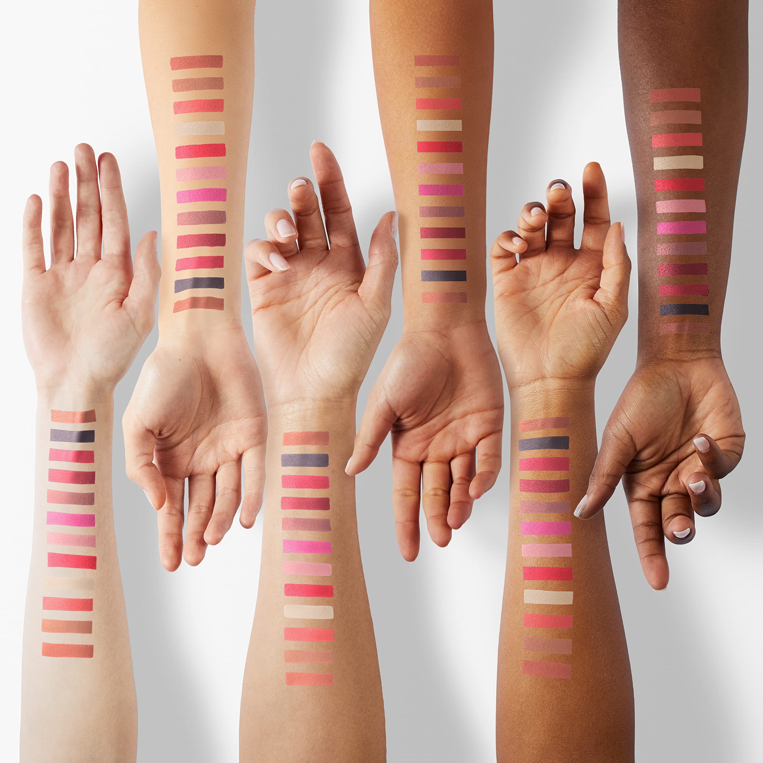 UCANBE Twilight & Dusk rustic red matte adds warm depth for evening looks.