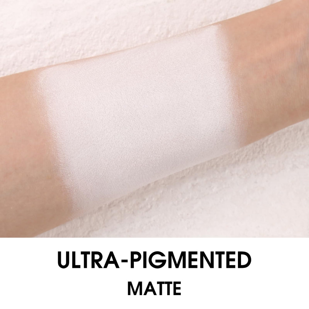 UCANBE White Single Eyeshadow Palette matte shades highlight smooth color payoff for lids