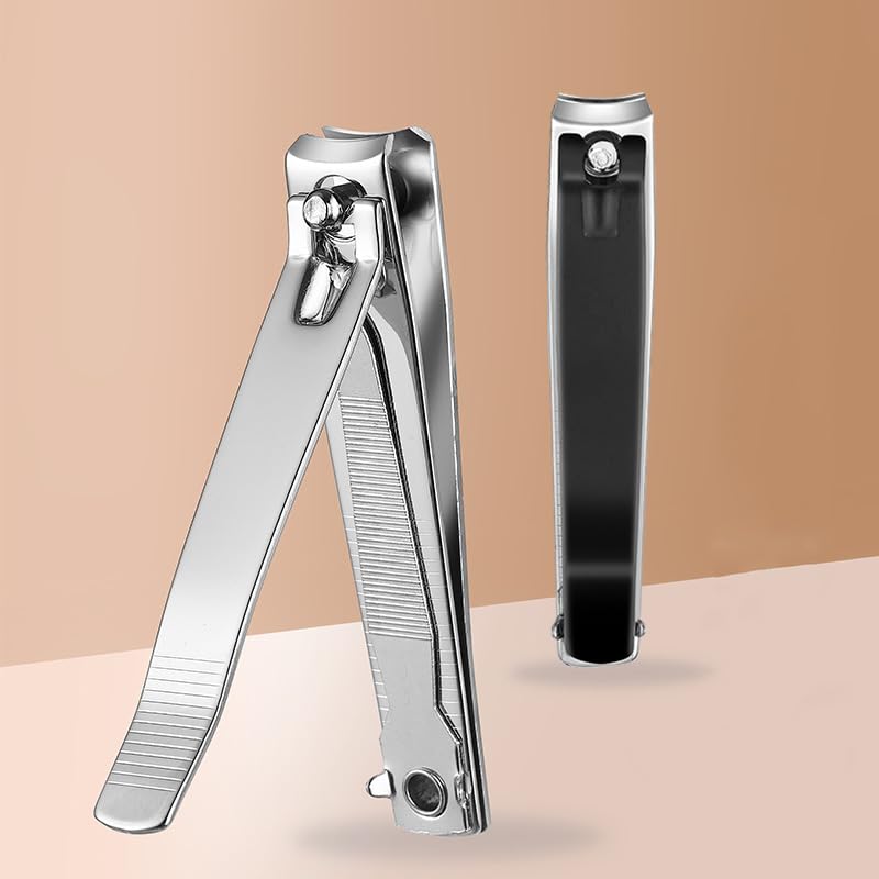 Ucheom clippers in use for a precise at-home manicure.