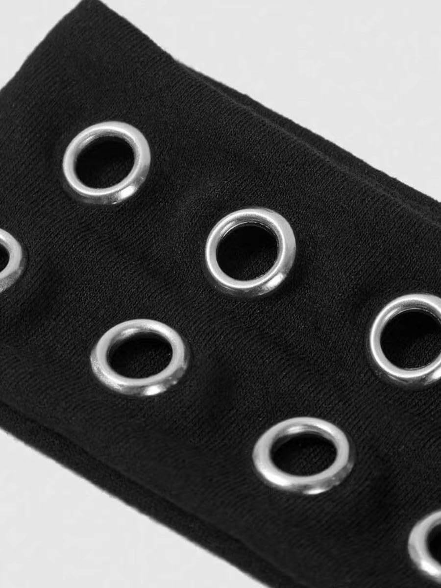Durable stretchy fabric of Uchyius headband maintains shape through long wear