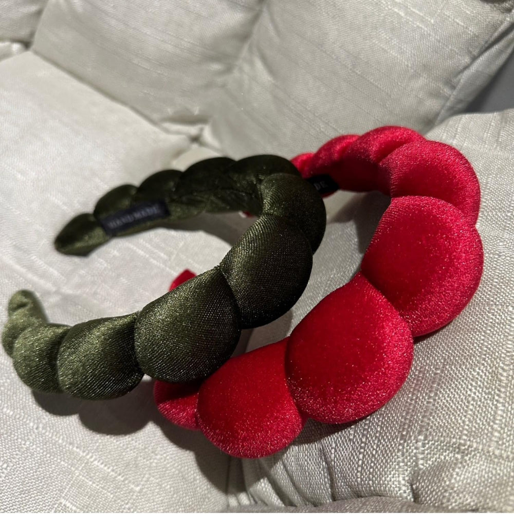 Uchyius leaf green headband suits parties and daily styling.