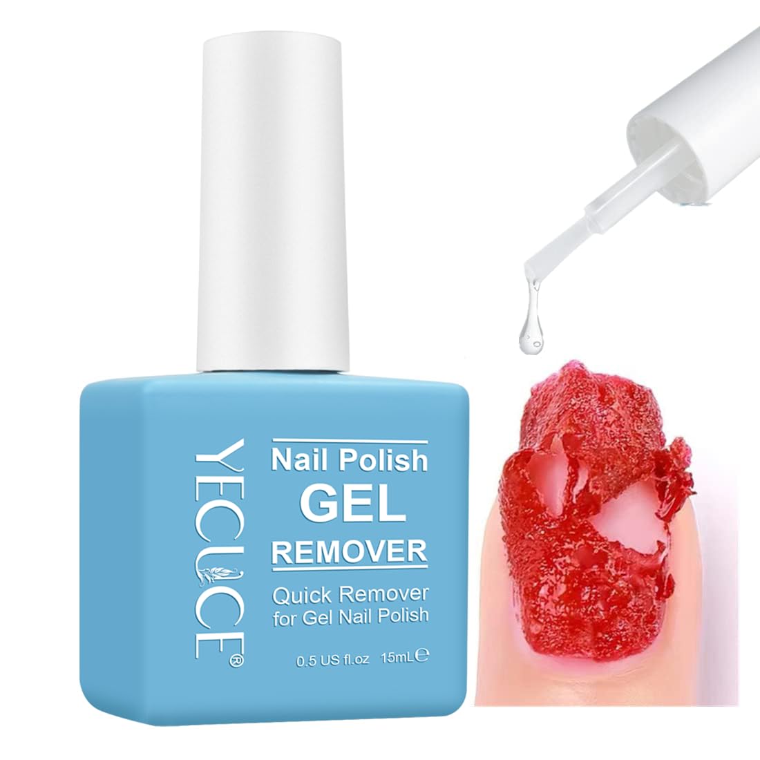 Ucobrusay removedor de gel para uñas: retirada rápida y sin dañar.