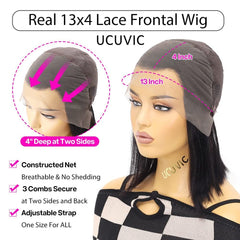 UCUVIC baby hair detail adds natural undetectable edges