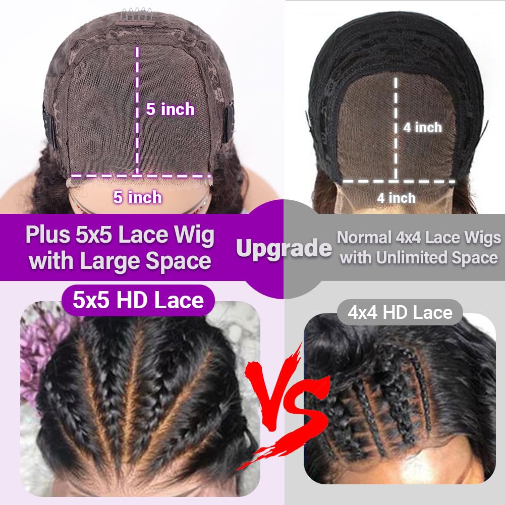 UCUVIC Curly Bob Wig density 200% gives full, bouncy volume.