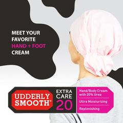 Udderly Smooth absorción rápida sin aroma para uso diario.