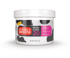 Udderly Smooth crema para manos y cuerpo con 20% urea, hidratación suave.