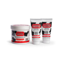 Crema Udderly Smooth para manos y cuerpo, pack de 3, absorción rápida para uso diario.