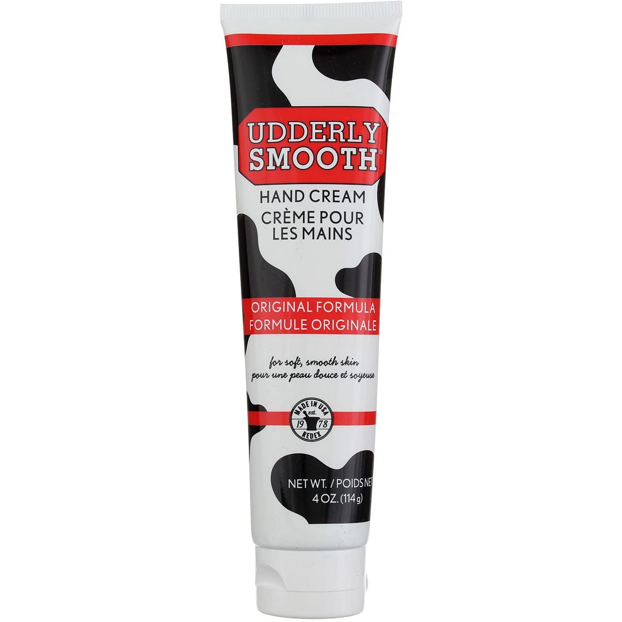 Udderly Smooth hand cream bundle with two 4 oz tubes for softer hands