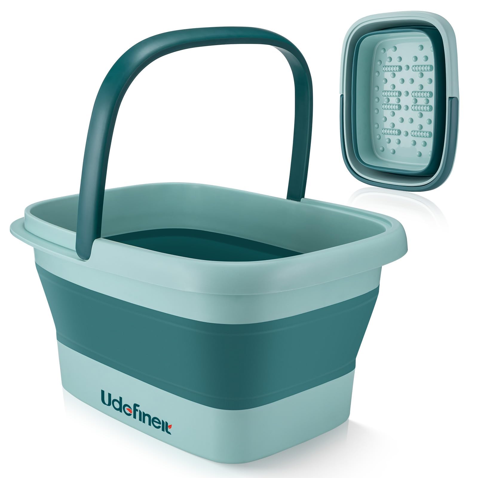 Udefineit foot bath basin collapsible storage under bed or wall
