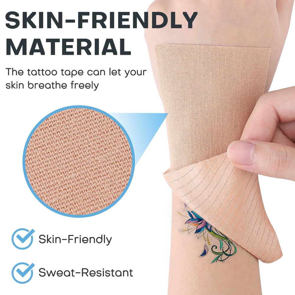 Udefineit cobertura tatuaje aplicada sin residuo y facil