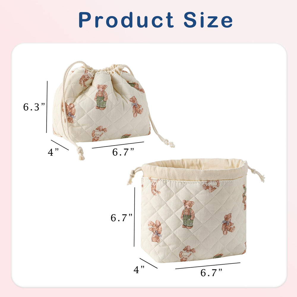 uekeboag canvas lining travel toiletry bag, durable and easy to clean for on the go essentials
