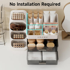 UFORU skincare organizer open design speeds access to creams