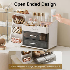 UFORU vanity storage spacious layout fits perfumes neatly