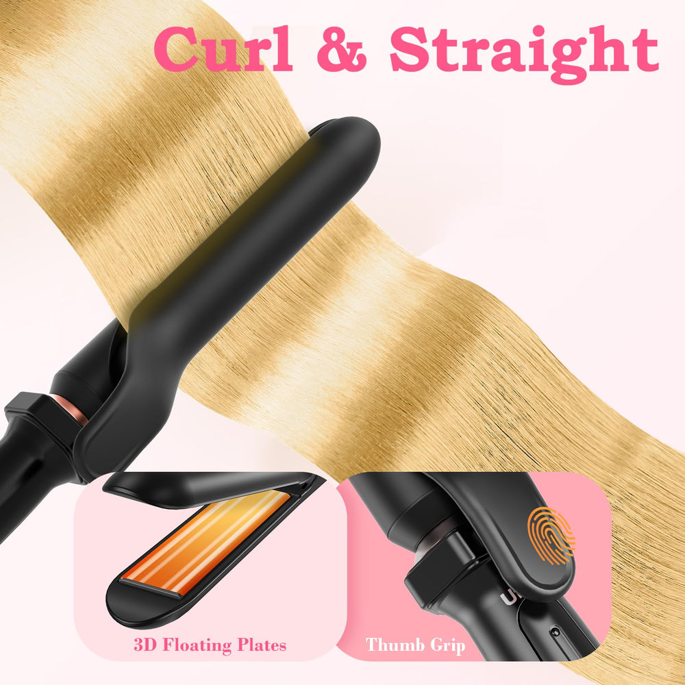 Ufree 1.25 inch barrel with clip adds voluminous curls and bounce