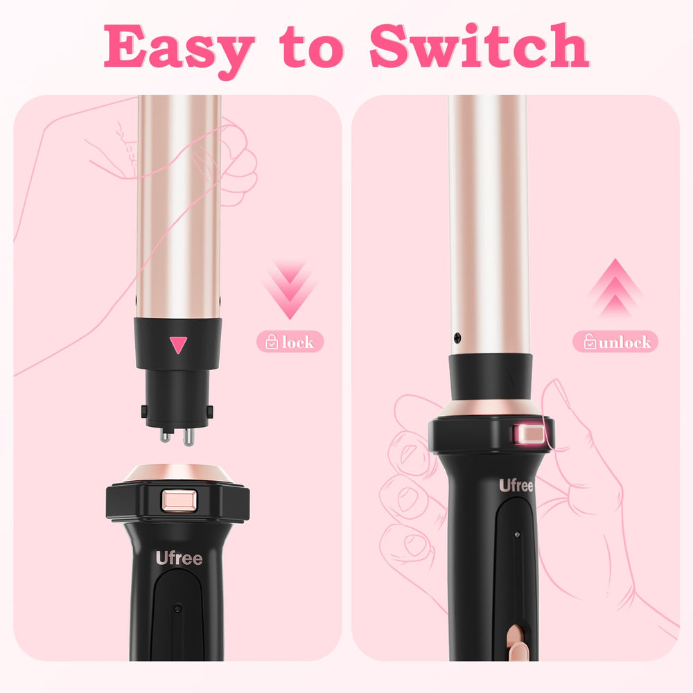 Ufree dual voltage design for styling anywhere with travel readiness