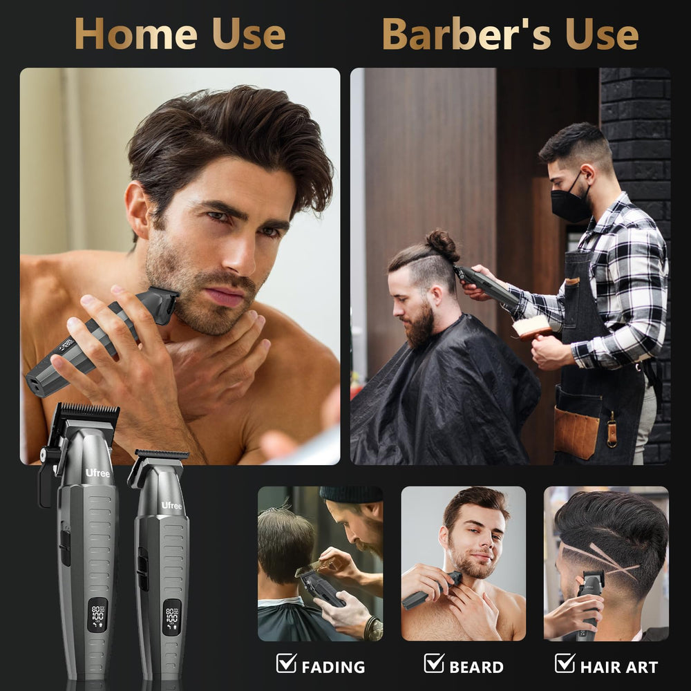 Ufree barber cape and accessories for professional results at home