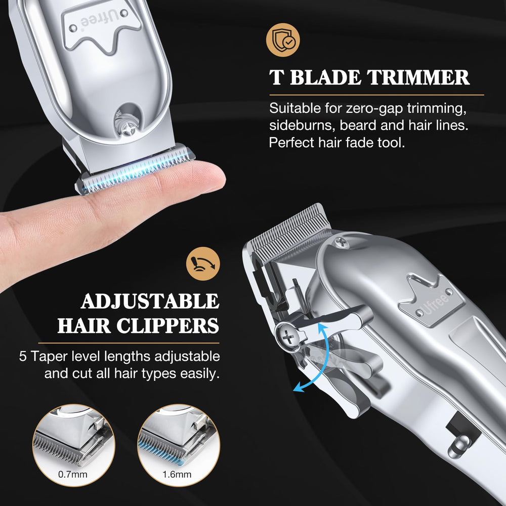 Ufree detail trimmer blade for precise edging and skin-safe trims.