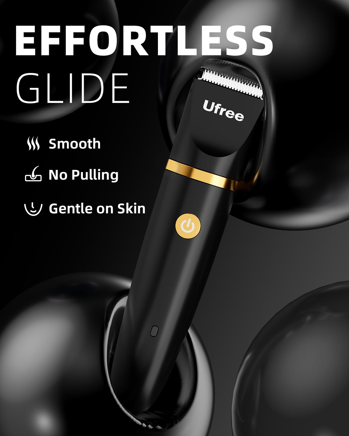 Ufree Bikini Trimmer makes a thoughtful gift for women, with sleek style.