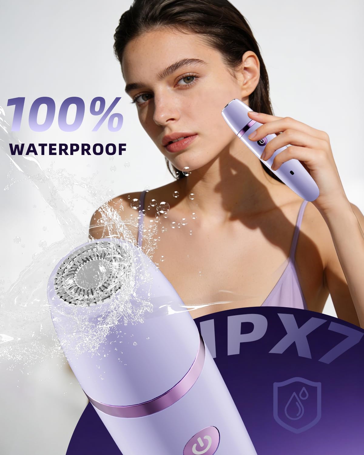 Ufree Bikini Trimmer travel lock prevents accidental activation