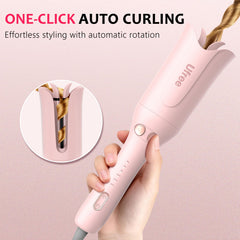 Ufree ceramic 1-inch wand close-up highlighting smooth ceramic coating for even curls