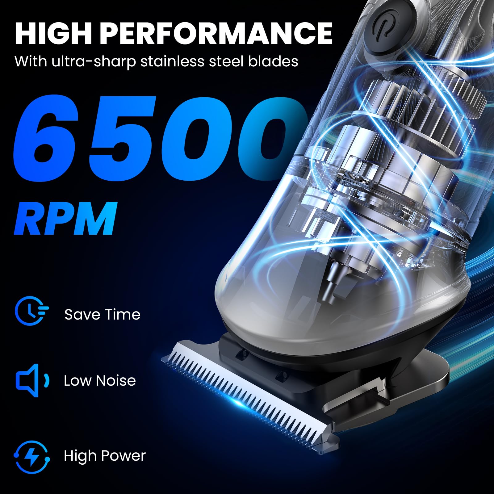 Ufree cordless rechargeable battery provides long runtime after a full charge