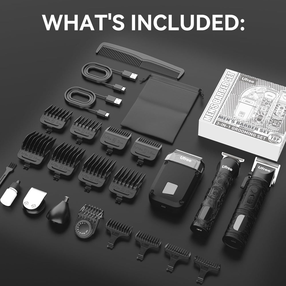 Ufree ergonomic metal body close-up highlights sturdy build and comfortable grip.