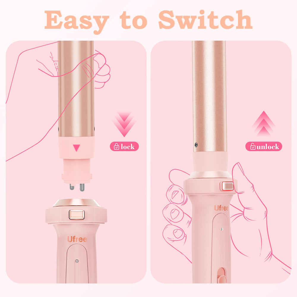 Ufree ceramic flat iron for sleek straight styles