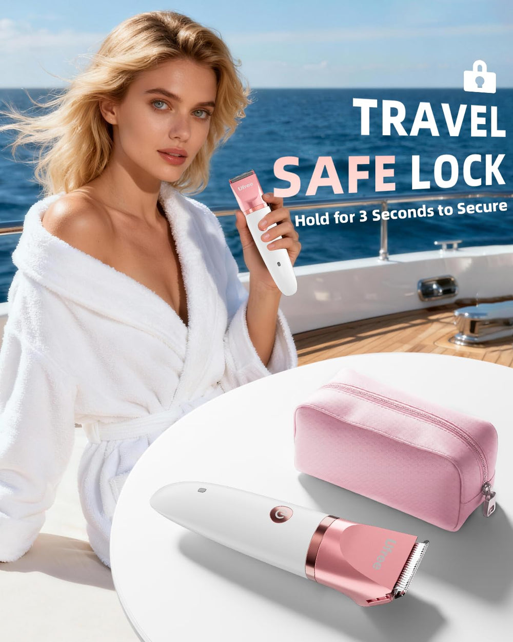 Ufree full accessory kit with guards, brush, and USB cable.