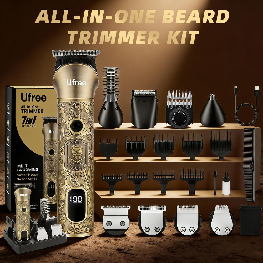 Ufree gift-ready grooming kit ideal for birthdays or holidays.