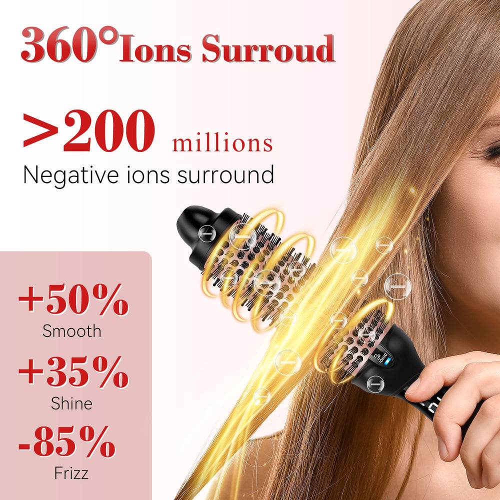 Ufree 3-in-1 tool for curling, straightening, or detangling.