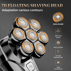 Ufree IPX7 waterproof shaver ready for wet or dry grooming