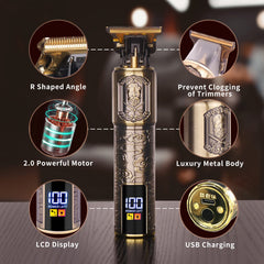 Ufree LCD display shows battery life for timely recharges.