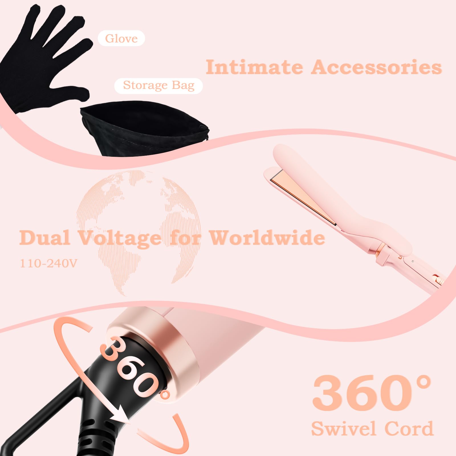 Ufree 1.5-inch barrel with clip for voluminous styles