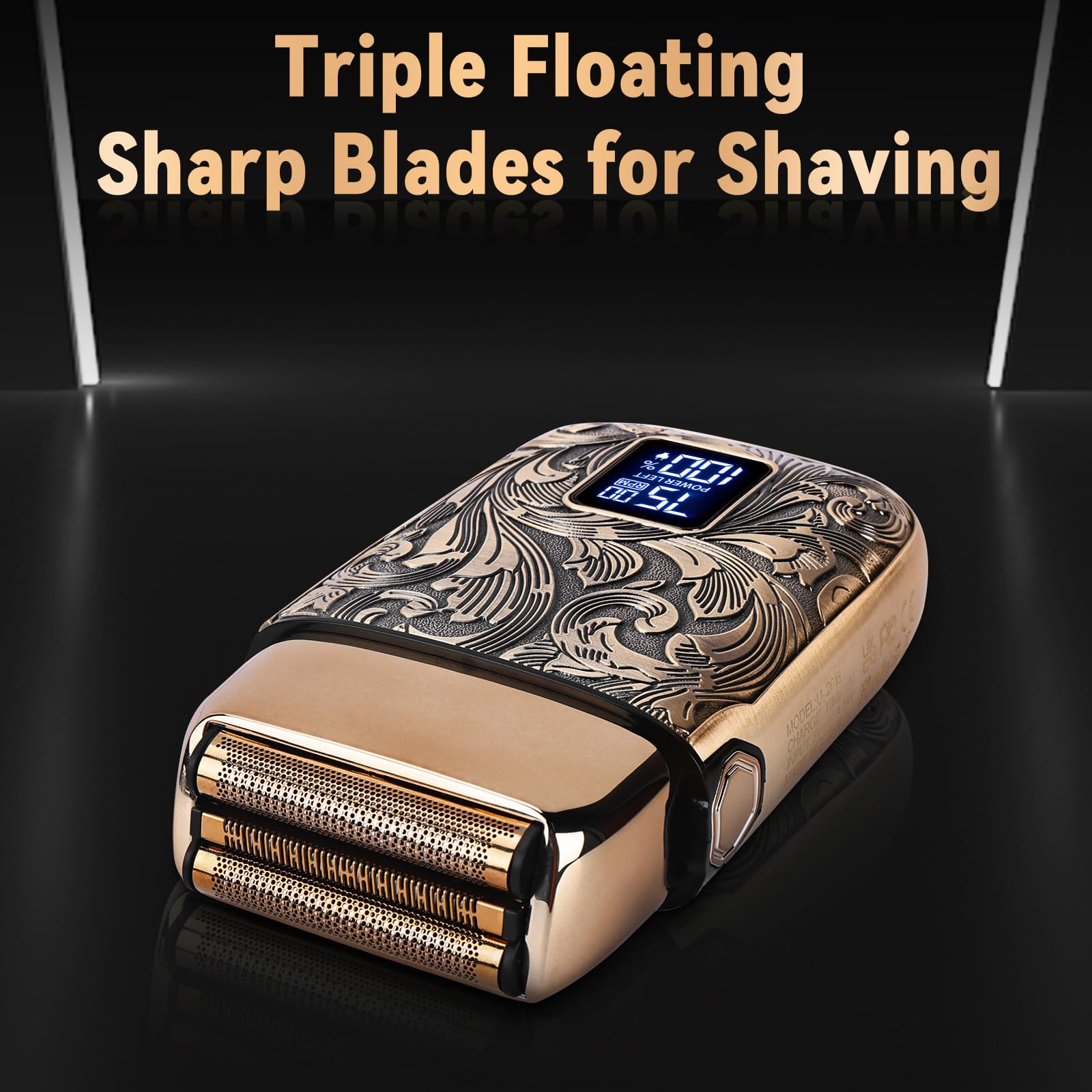 Ufree three-speed razor settings for customized grooming